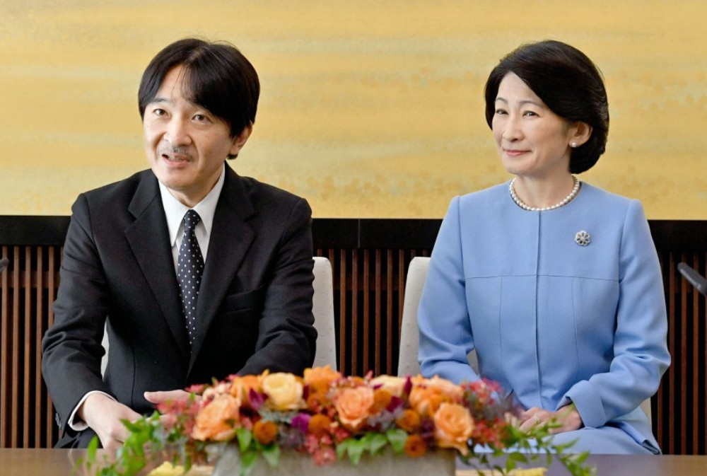 Hoàng Thái tử Nhật Bản Akishino và Công nương Kiko thăm chính thức Việt Nam trong tuần này. (Nguồn ảnh: Lấy từ trang Kyodo News)